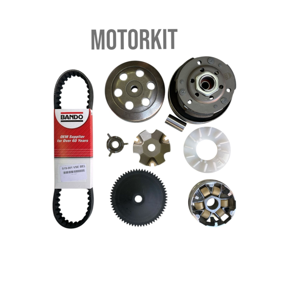 Scooter 50 cc - 80 cc Ön - Arka Debriyaj ve Bando Kayış Set