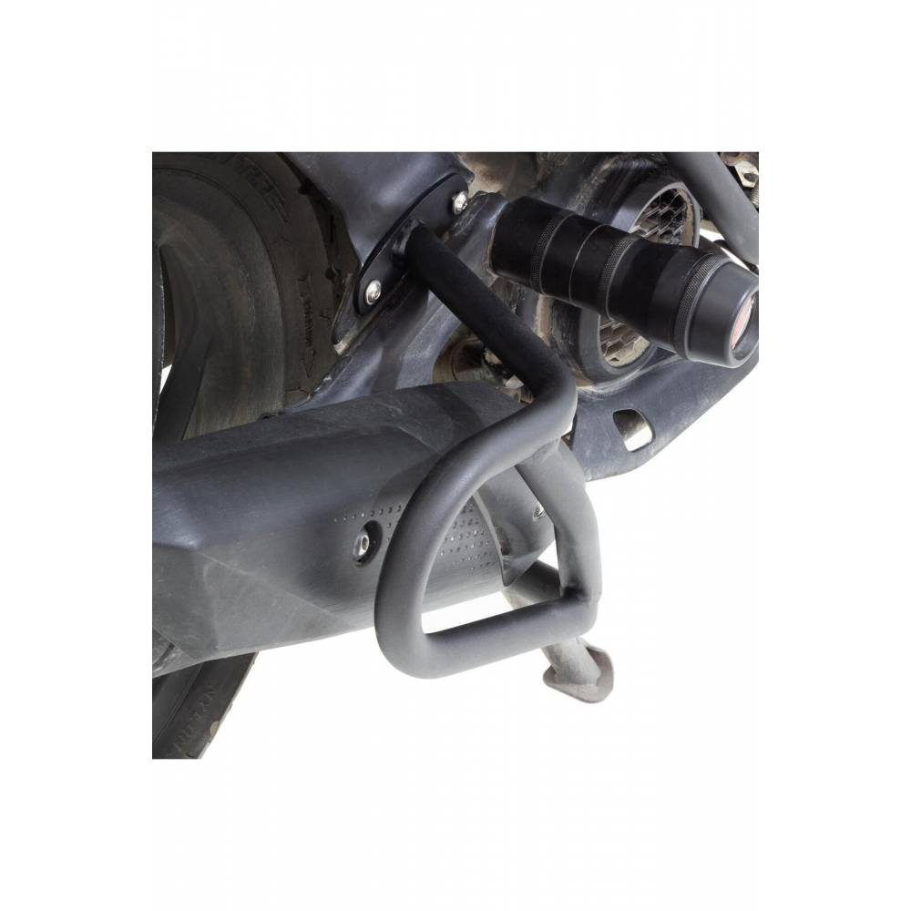 Gp Kompozit Honda Dio 2021-2024 uyumlu Egzoz Koruma Demiri Siyah