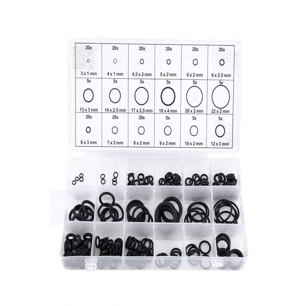 225 Parça Kauçuk Conta Seti? Özel Kutulu