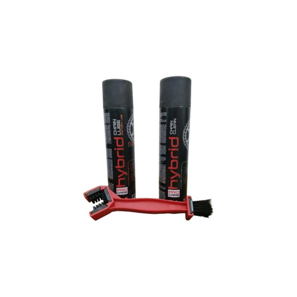 Hybrid Profesyonel Motosiklet Zincir Temizleme Ve Bakım Seti