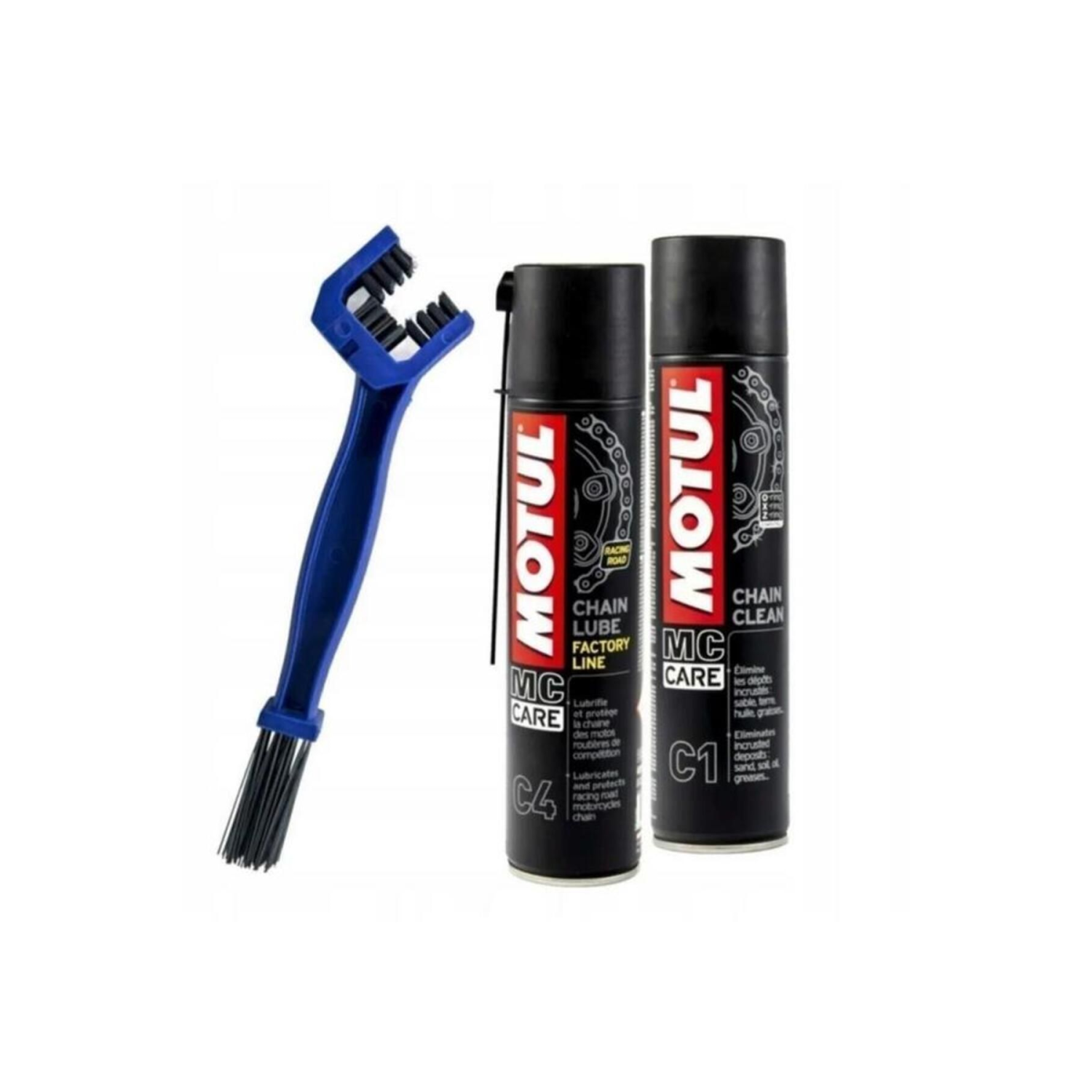 C1 + C4 + Fırça Zincir Bakım Seti