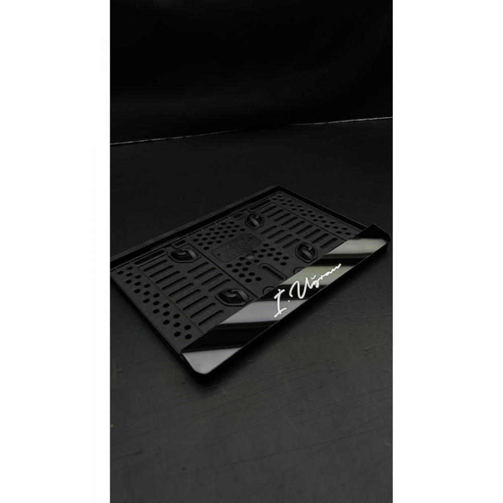 3D ULTA PARLAK LÜX MOTOSİKLET STANDART TAKMATİK PLAKALIK