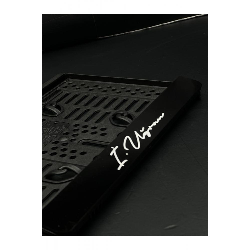 3D ULTA PARLAK LÜX MOTOSİKLET STANDART TAKMATİK PLAKALIK