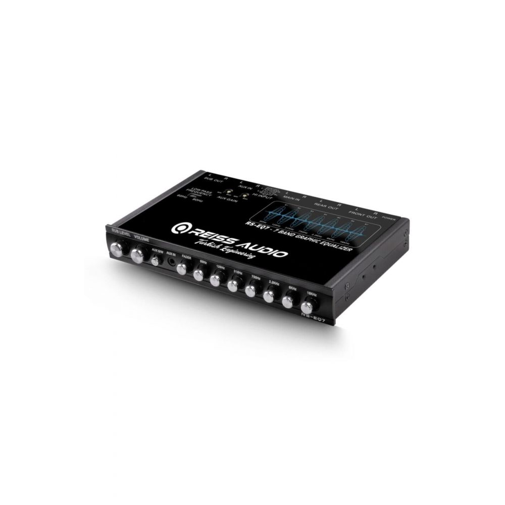 Rs-eq7 7 Band Grafik Ekolayzır Graphic Equalizer