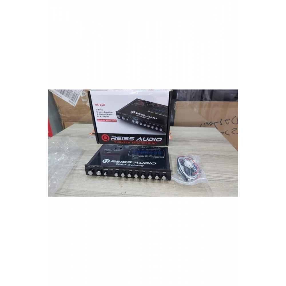 Rs-eq7 7 Band Grafik Ekolayzır Graphic Equalizer