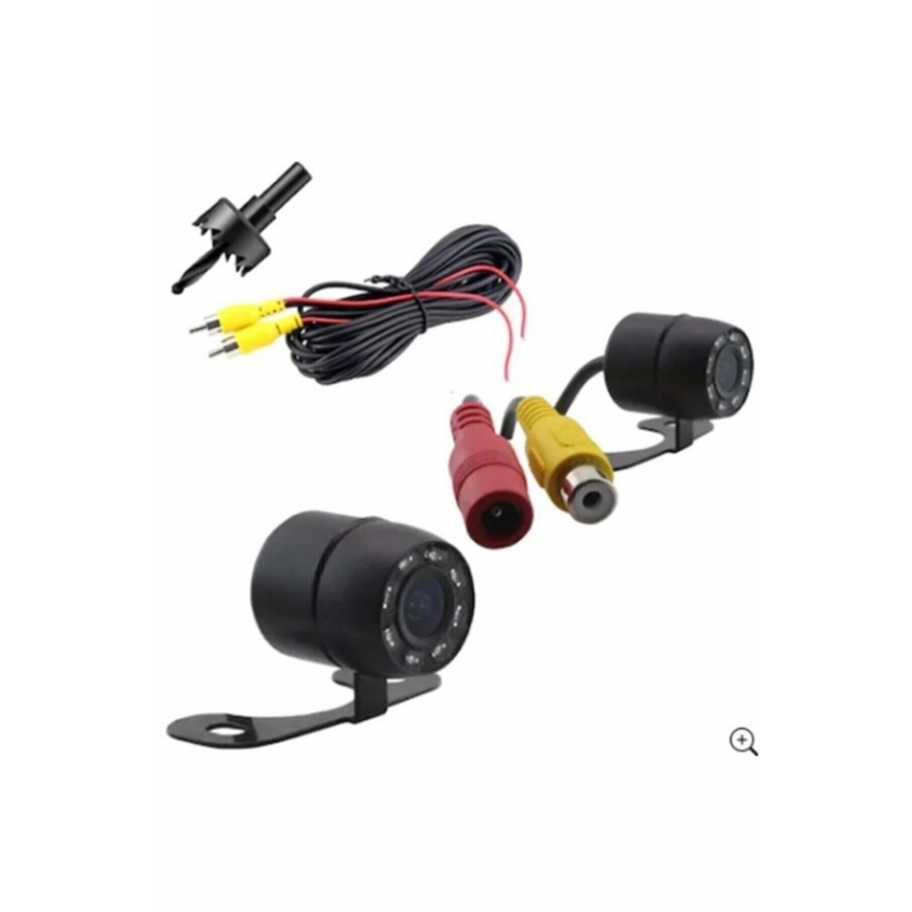 Ön ve Arka Kullanımlı Park Çizgili  İptal Edilebilir 1 Adet Geri Görüş Kamerası