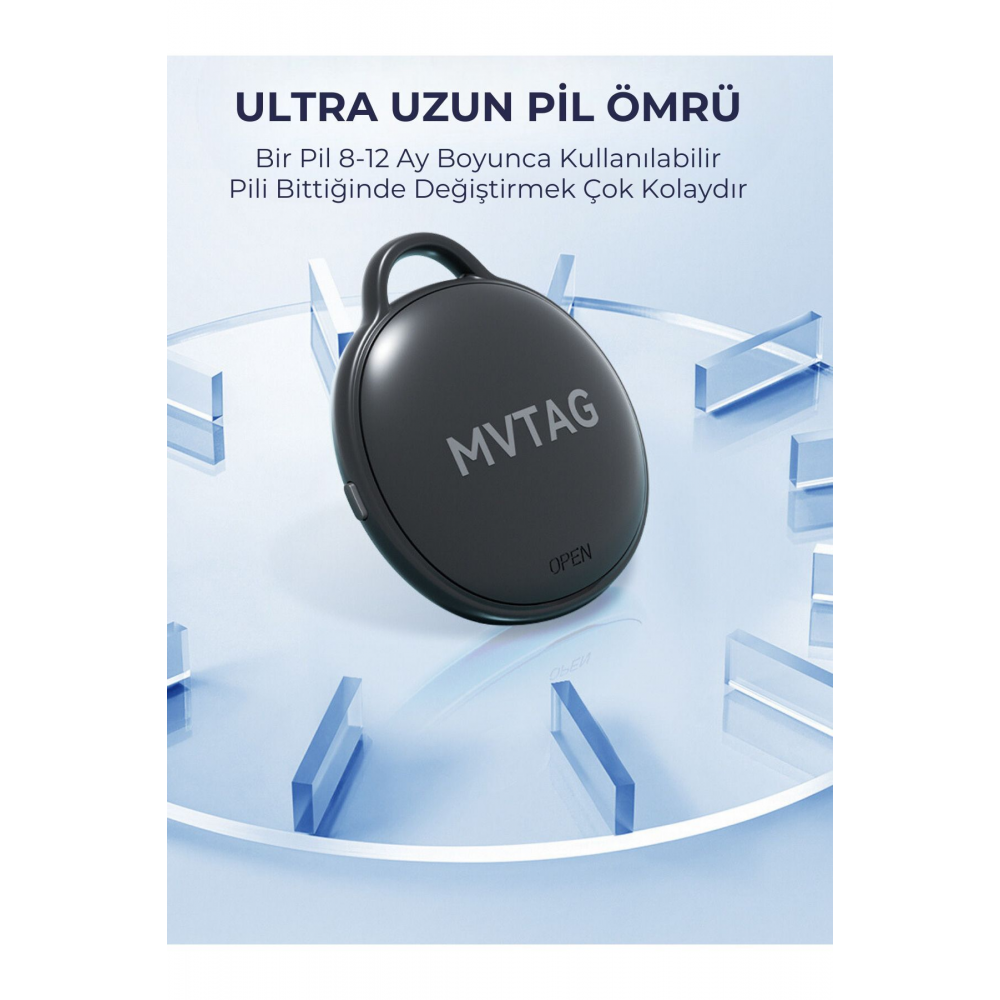 Su Geçirmez Uyumlu Akıllı Gps Airtag Takip Cihazı