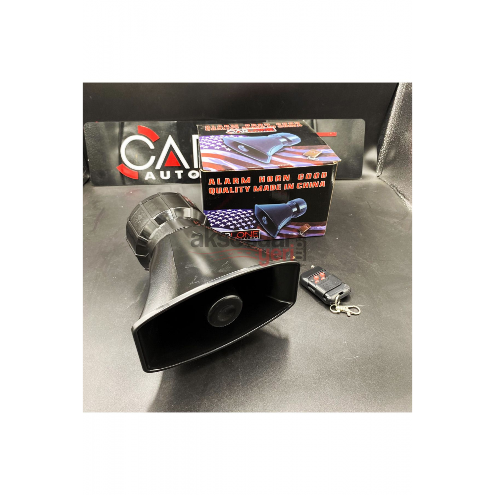 4 Sesli Uzaktan Kumandalı Megafon Siren - Polis Sireni