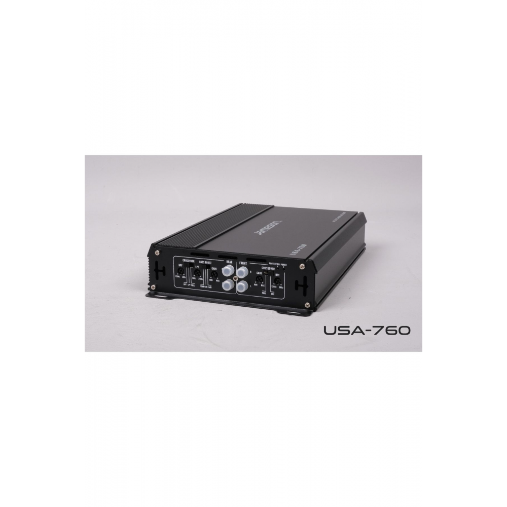 Usa-760 4000 Watt Oto Anfi Rms Power 4x60 Rms 4 Kanal Oto Amfi