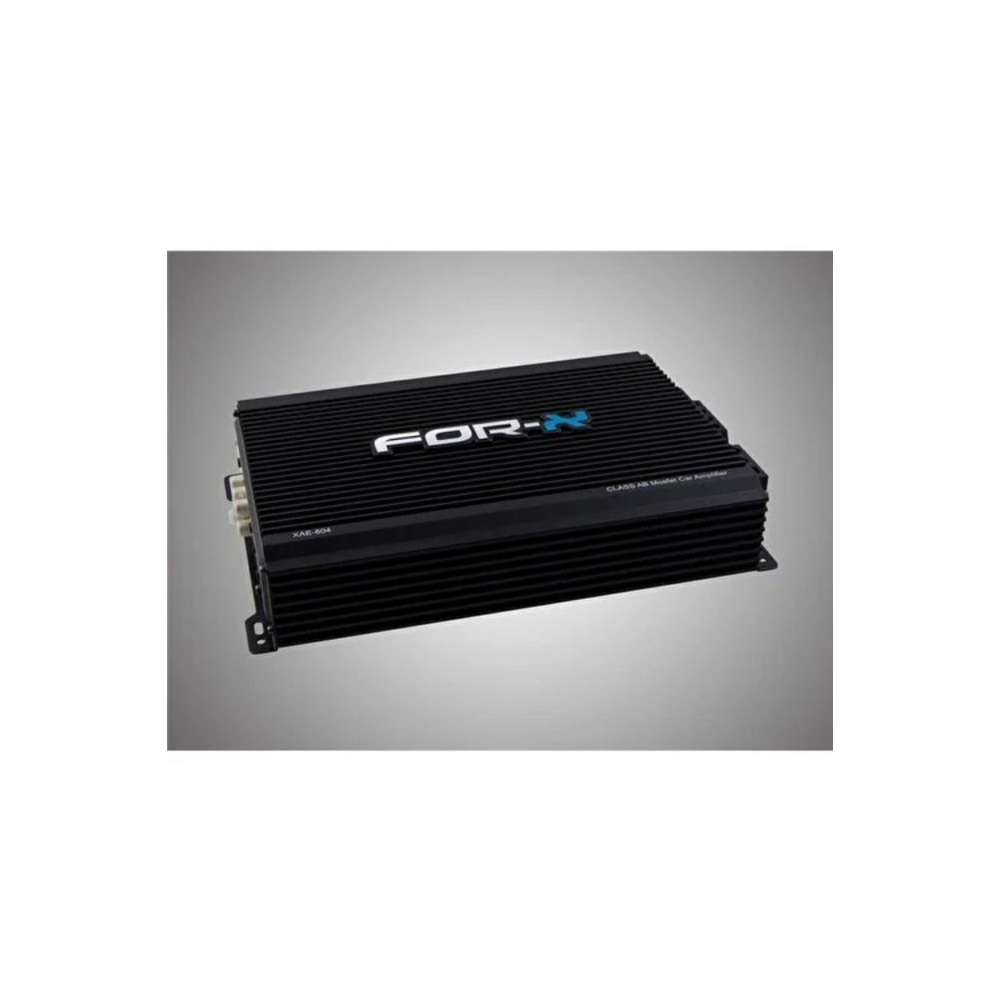 Xae-604 4ch Amplifier 4 Kanal Bass Kontrollü Oto Amfi