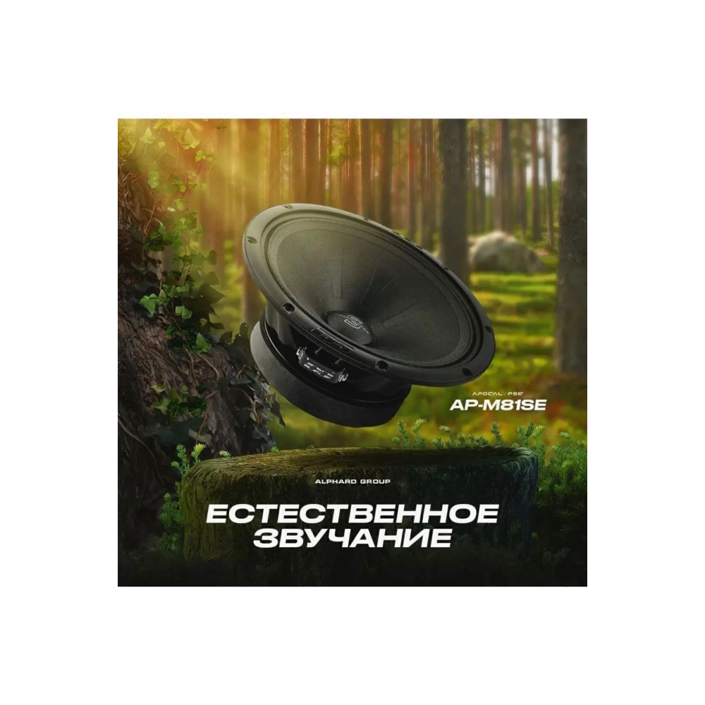 Deaf Bonce Ap-m81se Sylvester 20 Cm 340w 170rms Spl Midrange 1 Takım 2 Adet Ayna Süsü Hediyeli