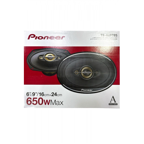 TS-A6978S Oto Oval Hoparlör 650watt 100rms Orjinal Ürün Kutu İçeriği 2 Adet