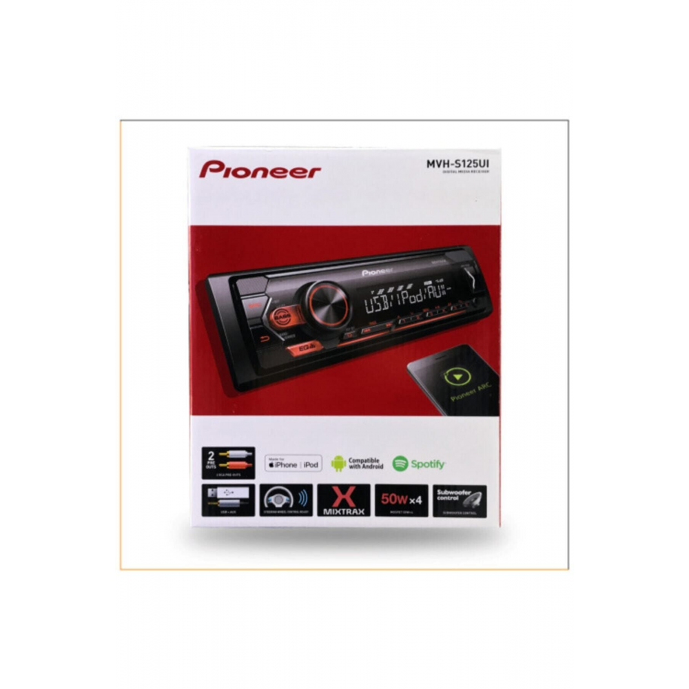 Mvh-s125uı Oto Teyp Usb Radio Aux Girişli 2020 Model