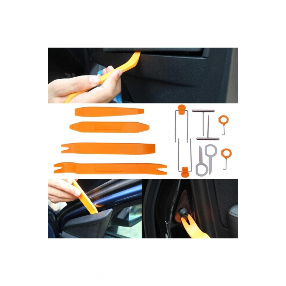 Oto Döşeme Teyp Sökme Aparatı Profesyonel Trim Radyo Kapı