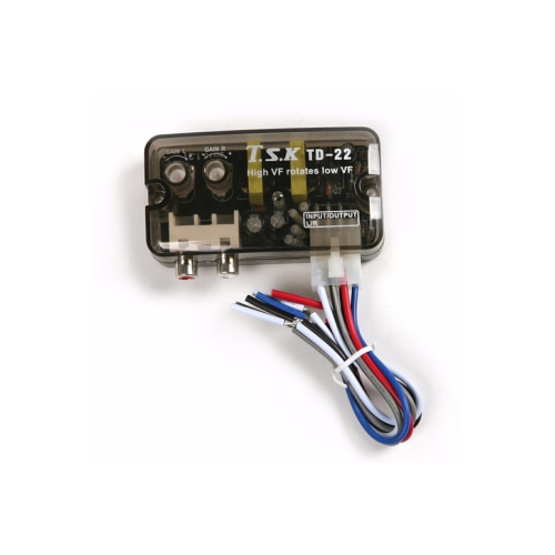 2 Yıl Oto Teyp TSK TD22 Amfi Deck Çevirici Anfi Tetikleyicili Konvertör 12 Watt
