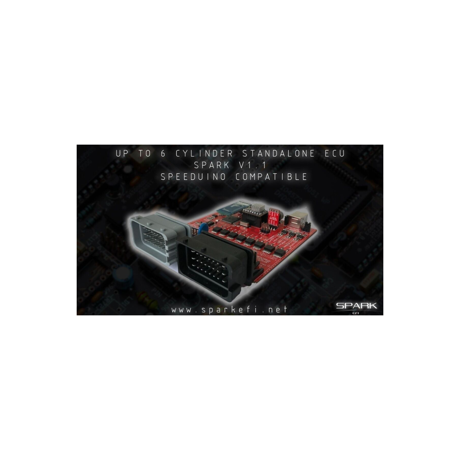 SPEEDUINO SPARK V1.1 STANDALONE ECU BEYİN 6 SİLİNDİR'E KADAR UYUMLU MAX9926 DRV8825 BLUETOOTH