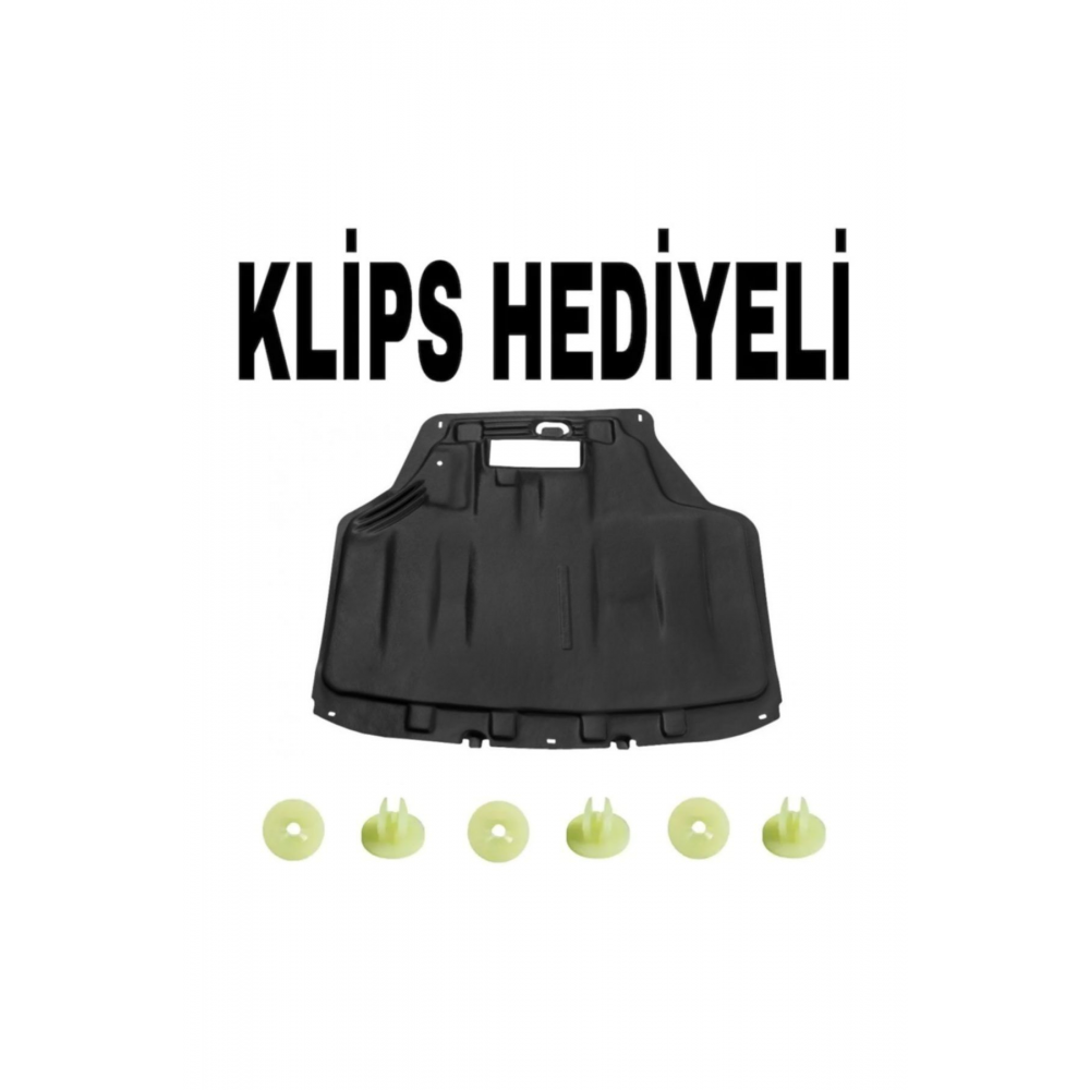 Courier Motor Alt Muhafaza Plastik Tip 2013-2018