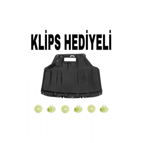 Courier Motor Alt Muhafaza Plastik Tip 2013-2018