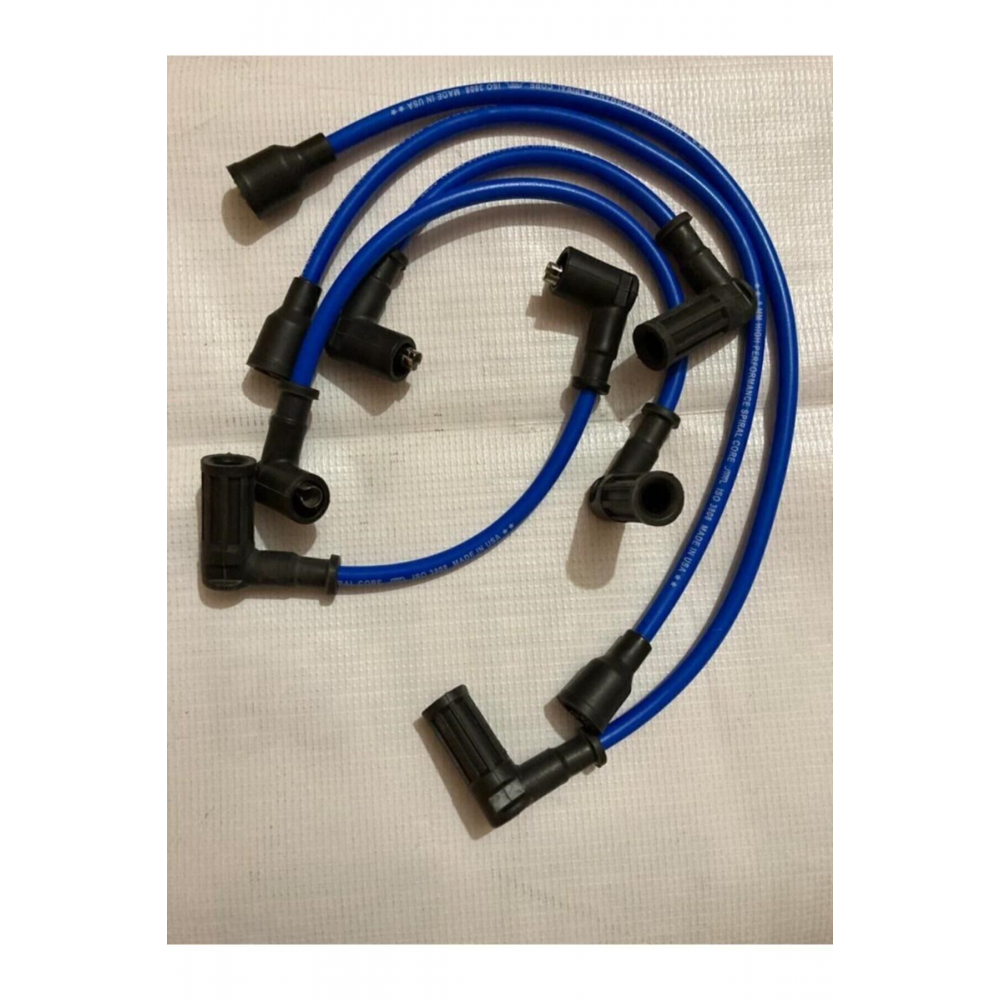 7706494 Slx Buji Kablosu Performans 7mm 7mm Mm Mavi Silikonlu