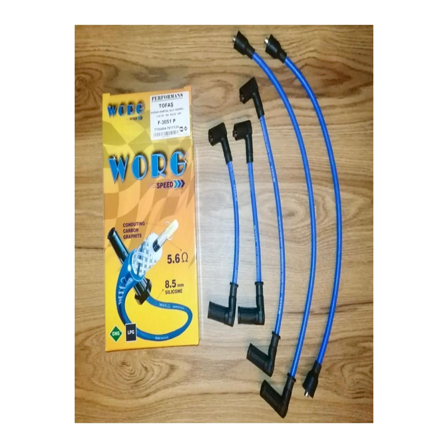 Doğan Slx Performans Buji Kablosu S Slx Motor 8.5 Mm - 7706494