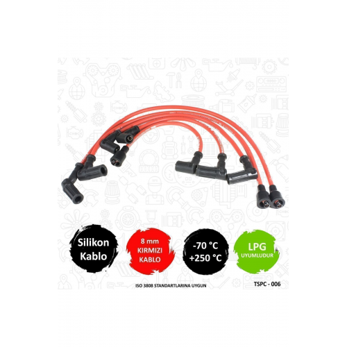 7716092 - Tempra, Tipo - Karbüratörlü Araçlar Için Buji Kablosu