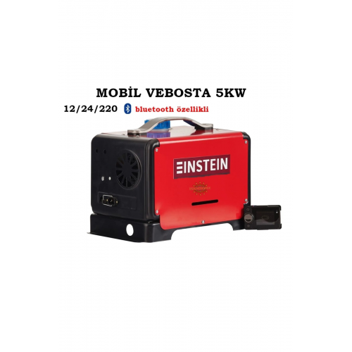 Mobil Seyyar Kabin Isıtıcı Vebosta Webasto 5 Kw 12/24/220 Volt V Einstein Bluetooth Özellikli