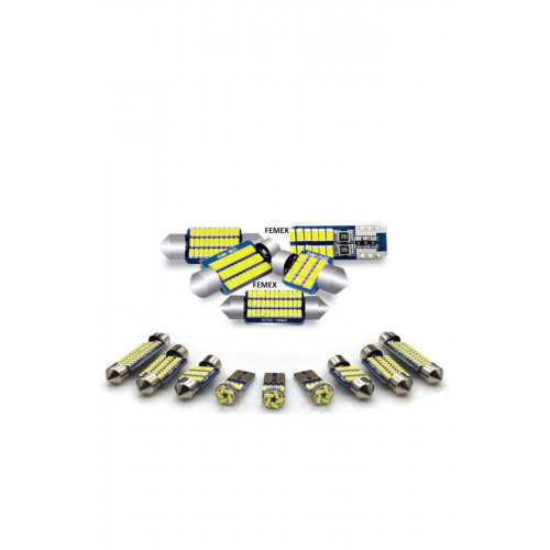 Fiat Egea Led Iç Aydınlatma Ampul Seti Parlak Beyaz