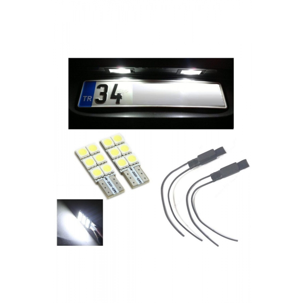 Opel Astra J Led Plaka Aydınlatma Seti