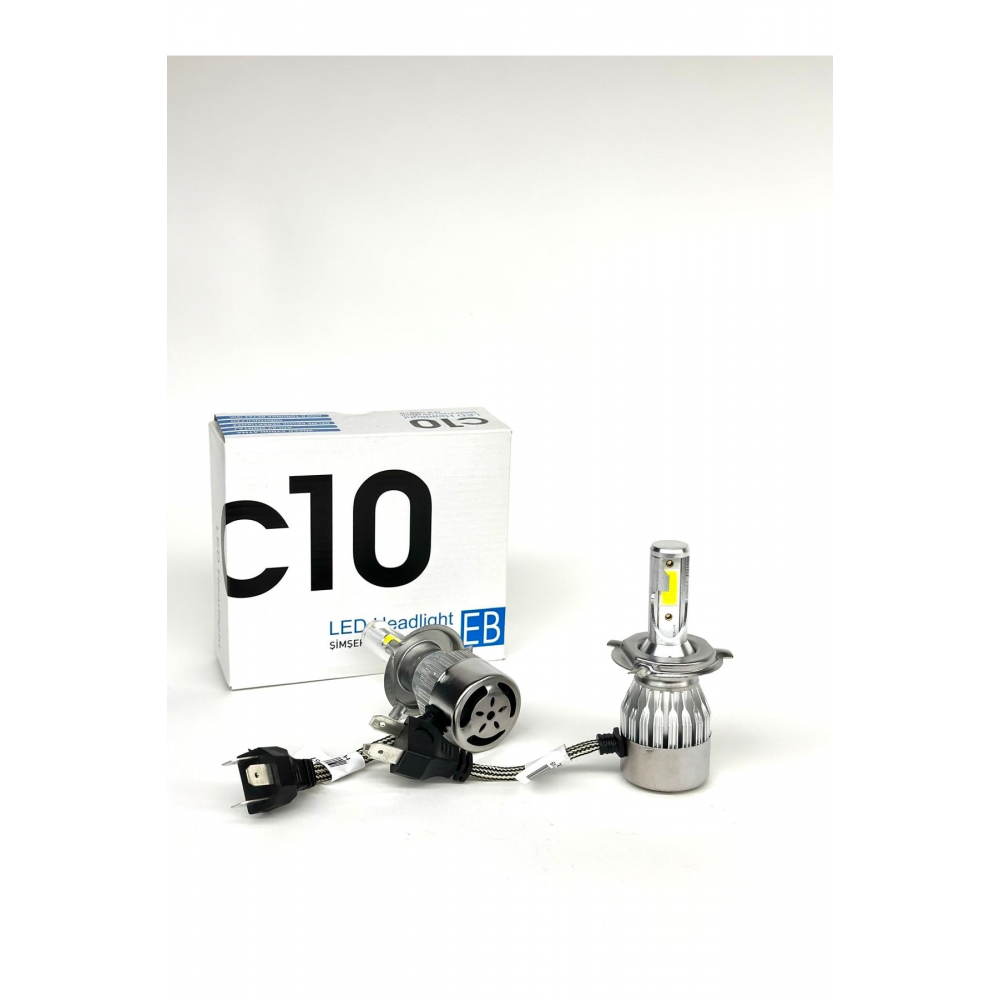 H4 Led Xenon Far Led Zenon Ampulü Yeni Nesil Şimşek Etkili