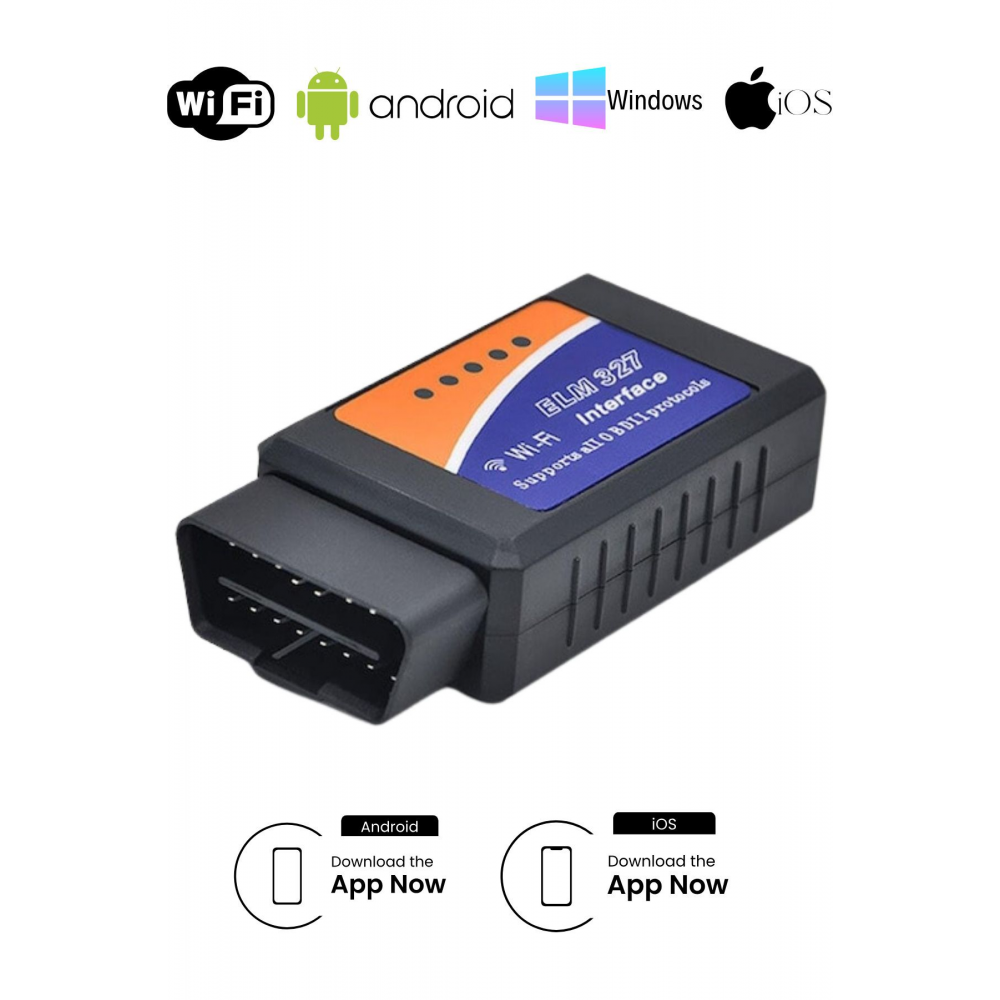 Elm327 Wifi Ios Android Araç Arıza Tespit Cihazı Obd2 V1.5