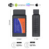 Elm327 Wifi Ios Android Araç Arıza Tespit Cihazı Obd2 V1.5