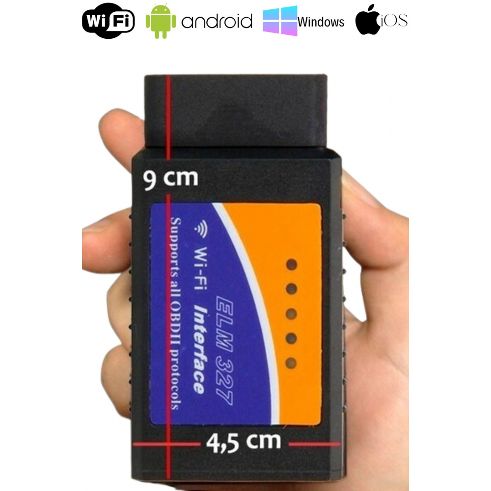 Wifi Araç Arıza Tespit Cihazı Obd2 V1.5