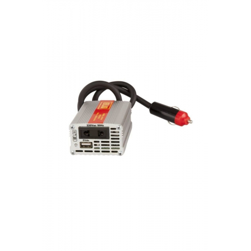Invertor Voltaj Cevırıcı 12v>220v 150w Sureklı Usb Ve Prız Cıkıslı