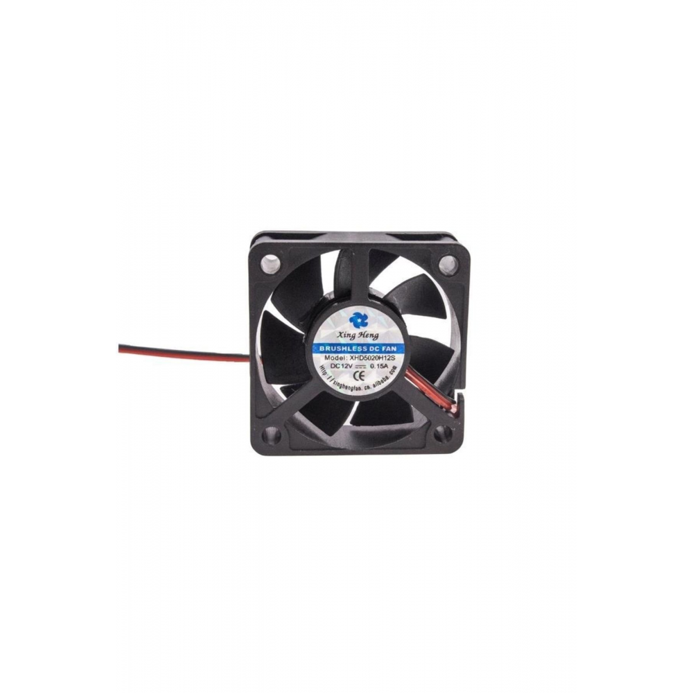 Xhd5020 50x50x20mm 12v 0.15a Fan - 2 Kablolu Uyumlu