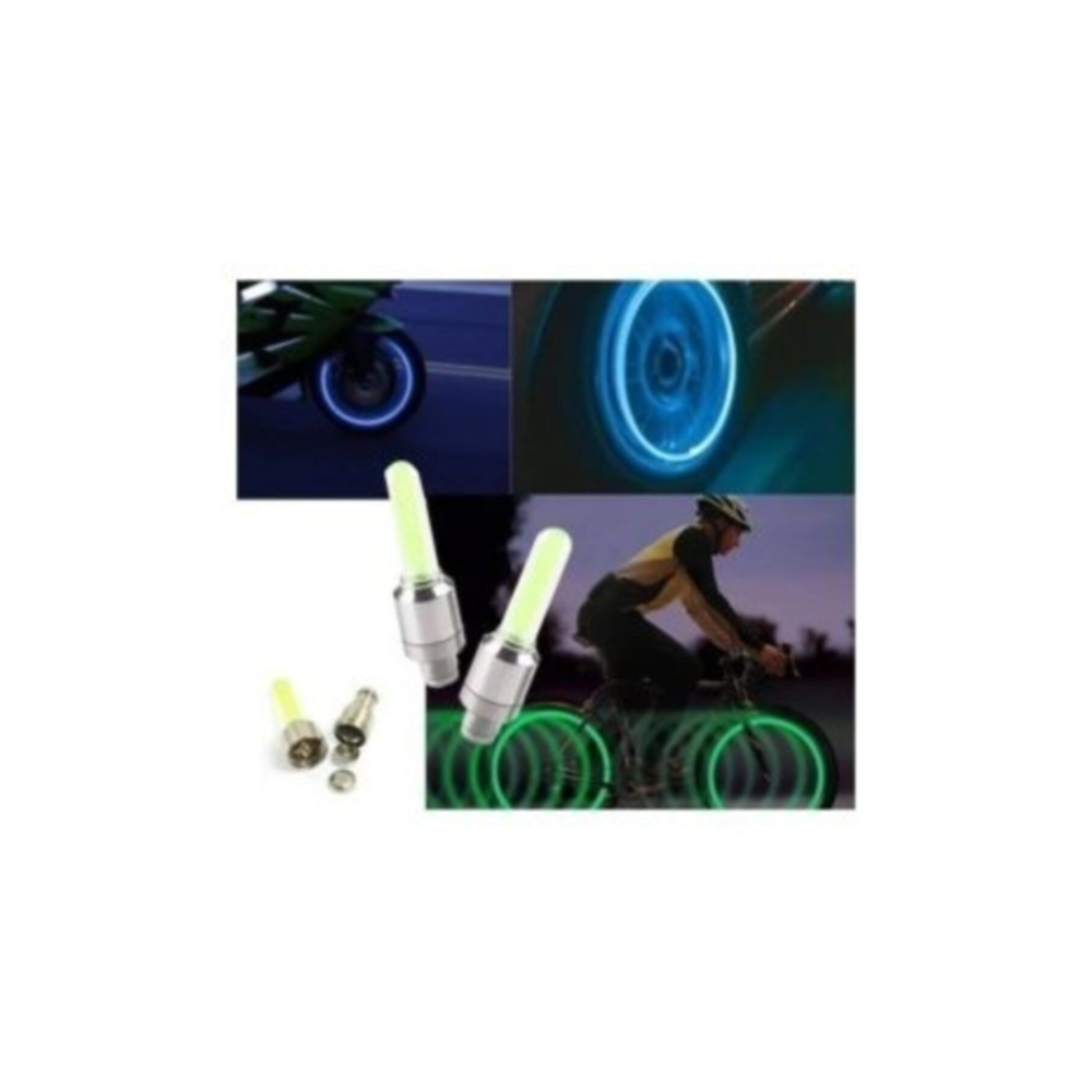 Işıklı Sibop Kapağı Hareket Sensörlü Bisiklet Ve Arabalar Için 2li Ambalaj