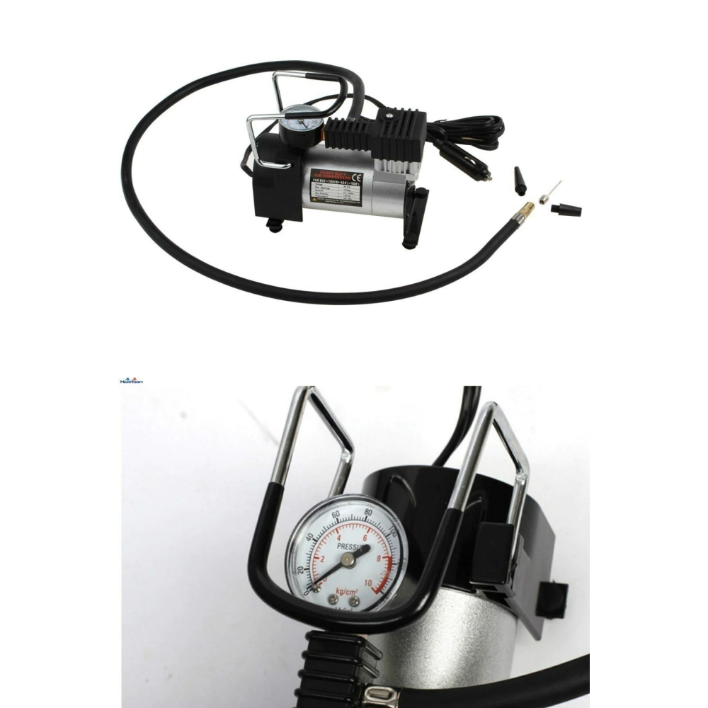 Profesyonel Metal Oto Araç Hava Kompresörü 12v Oto Lastik Pompası Araba Bisiklet Balonlar Diğerleri