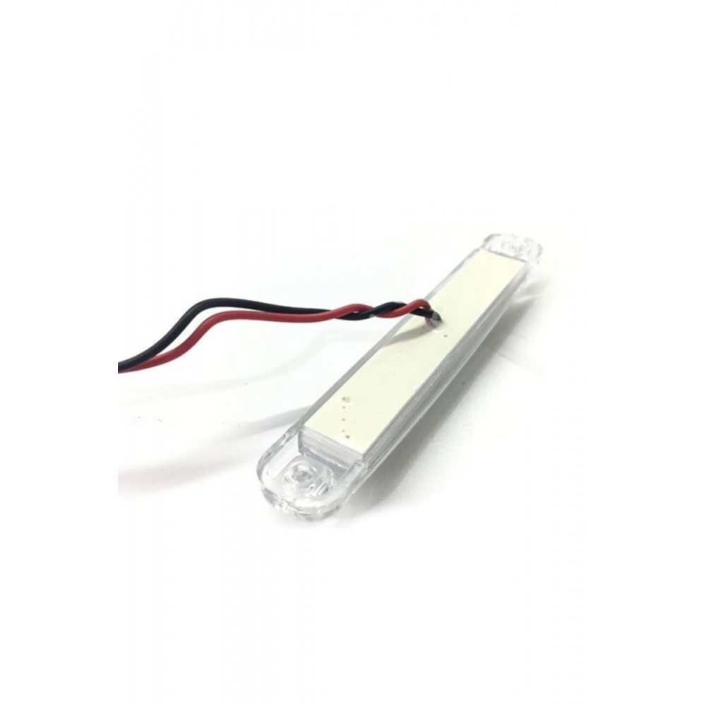 10 Adet Beyaz 9 Ledli Parmak Led Lamba 12v-24v