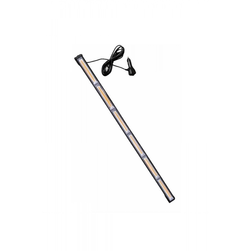 Arsvision Tepe Led Bar Çakarlı Off Road 12-24v 90cm Sarı-sarı Metal Gövde