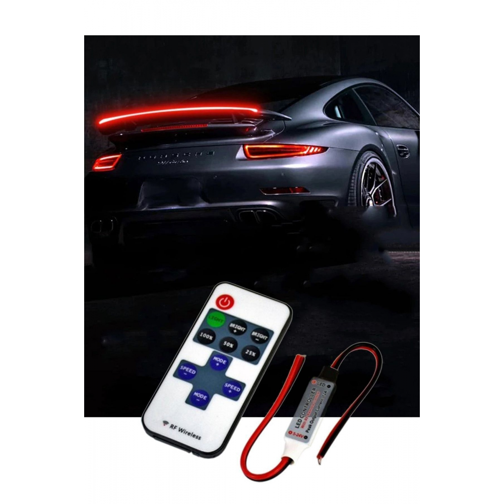 Kumandalı Arka Stop Fren Stop F1 Çakar Modülü 3. Stop Yanıp Sönme Modülü