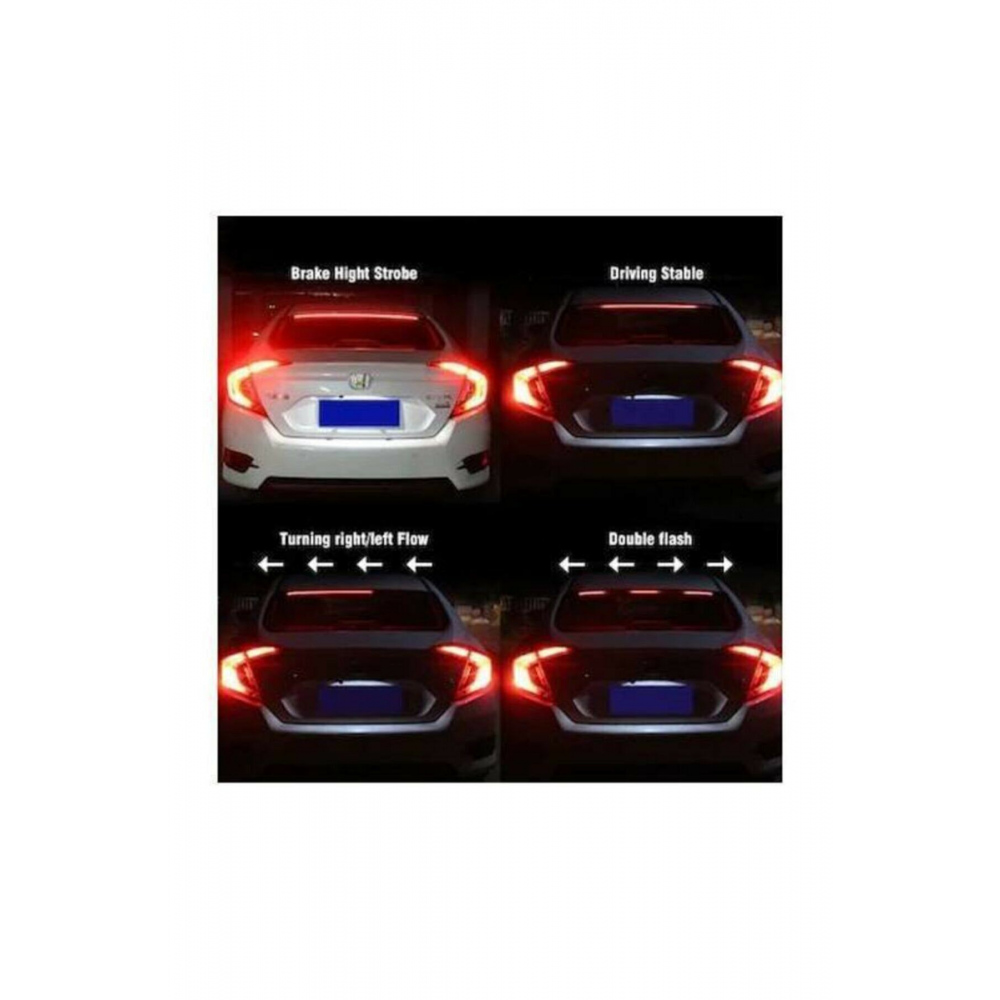 Iq 3.stop Ledi Kayar Led Audi Tip Fren Ledi Arka Cam Üstü