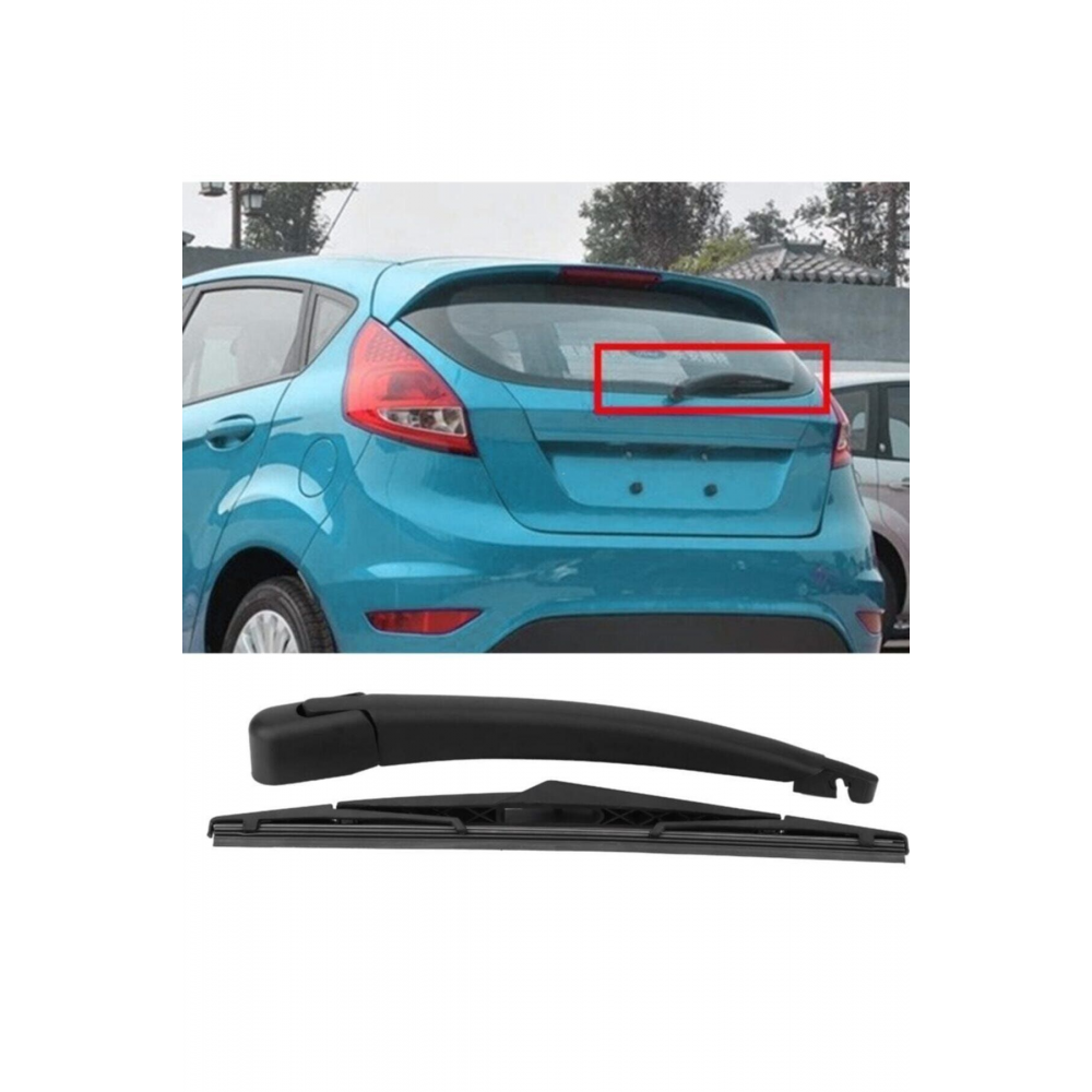 Ford Fiesta Arka Cam Silecek Kolu Ve Süpürgesi Takım 2008- 2016