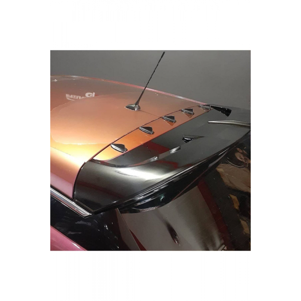 5'li Shark Anten Siyah Her Araca Uyumlu