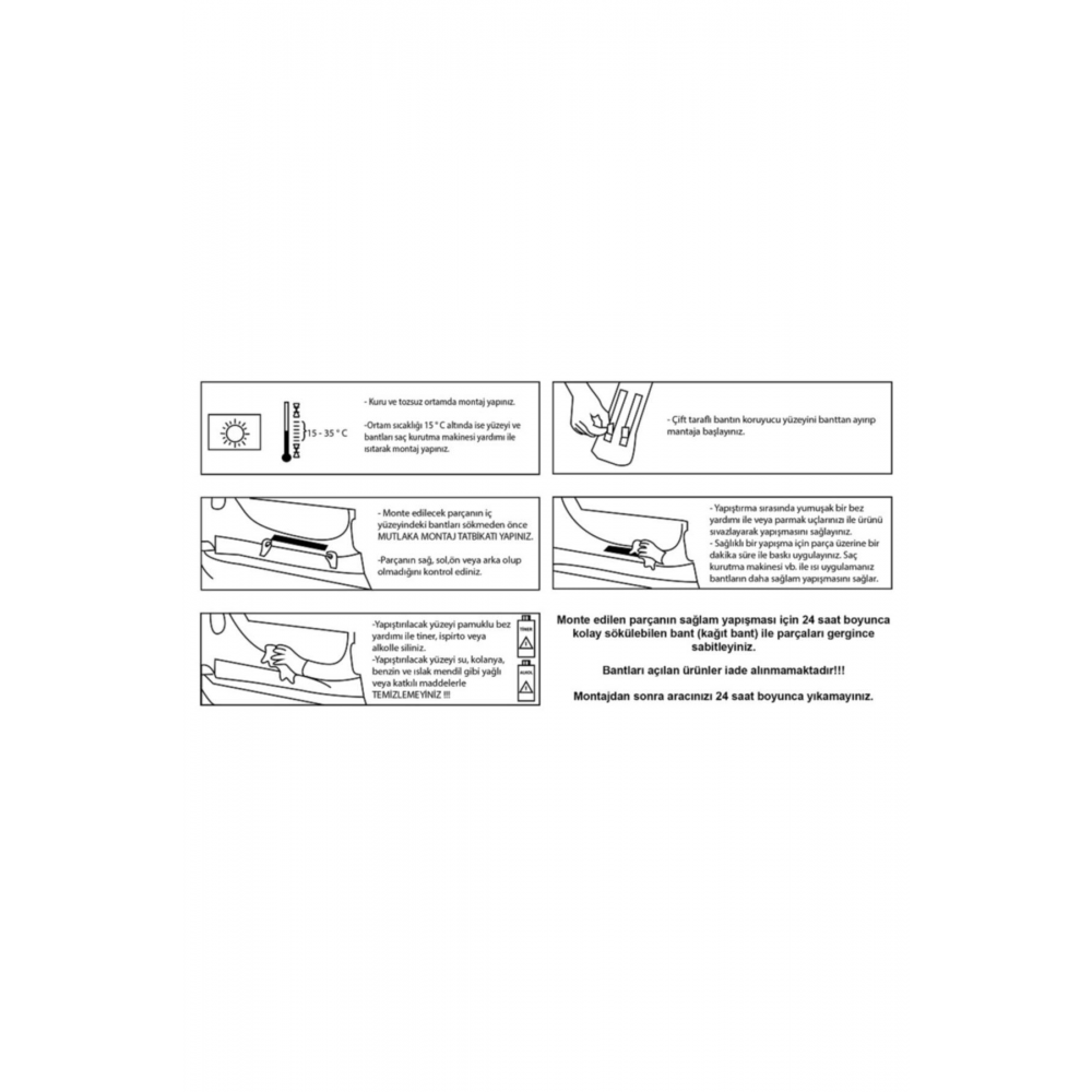 Dacia  Mcv Abs Krom Ayna Kapağı 2 Parça 2006-2013