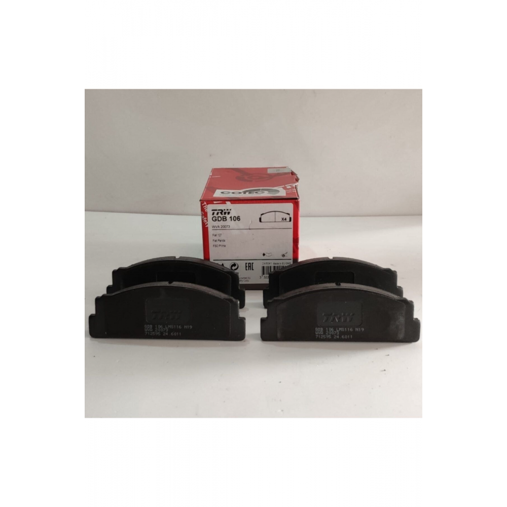 Tofaş Doğan Kartal Şahin Ön-arka Fren Balatası Takım- Marka