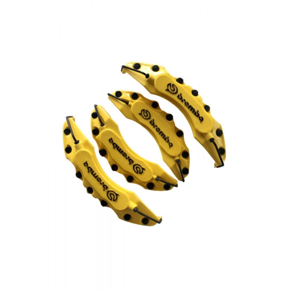 Sarı Kaliper Kapağı 4'lü Set 18inç Jant Ve Üst