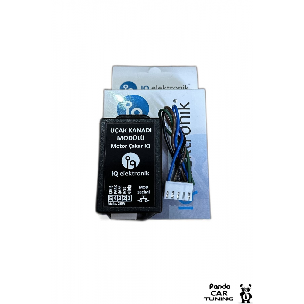 Uçak Kanadı Motor Çakar F1 Çakar Tek Modül 2in1