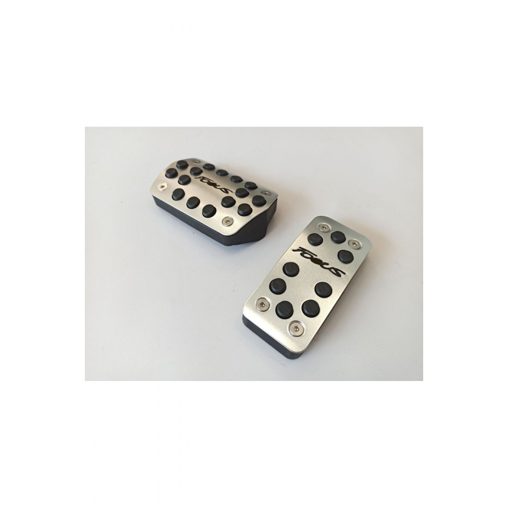 Ford Focus Uyumlu 2010-2019 Pedal Seti Siyah Yazılı Otomatik