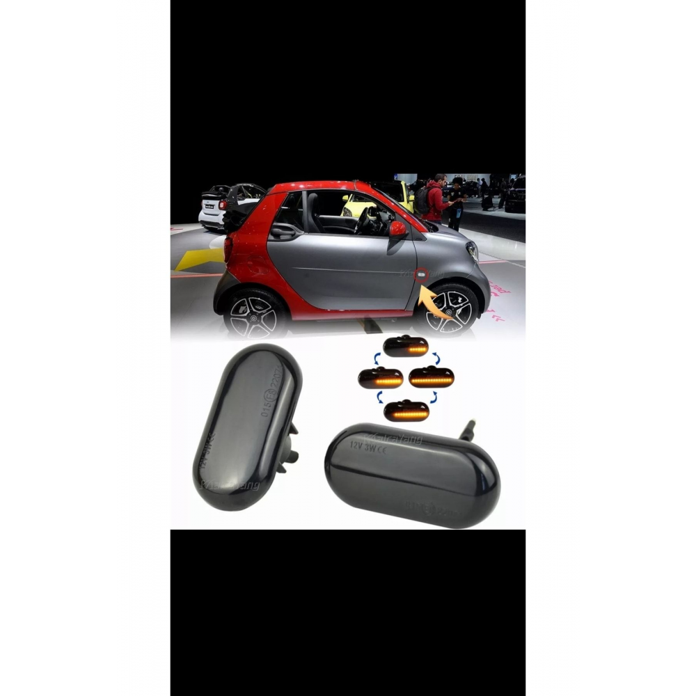 Renault Kayar Led Çamurluk Sinyalleri