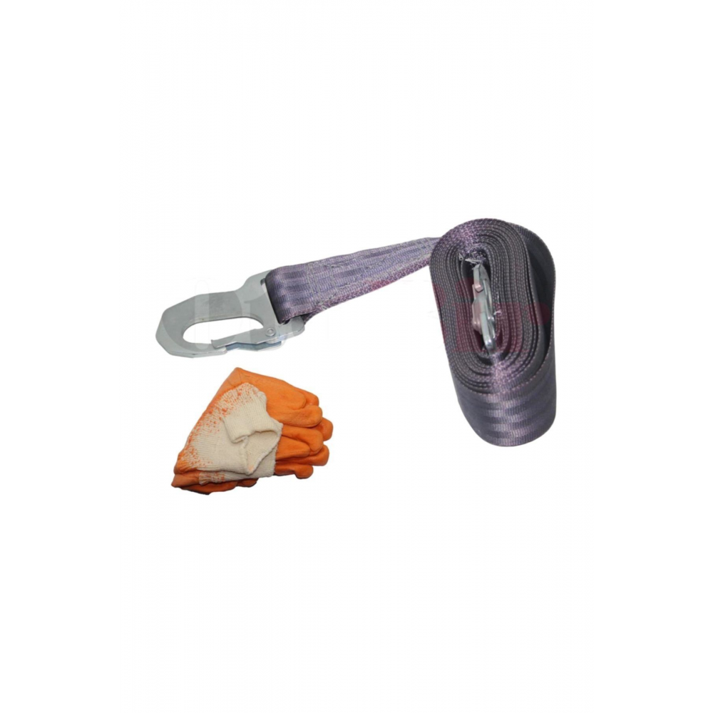 Çeki Halatı (Çekme Halatı) 3 Ton / 5 Metre ELDİVEN HEDİYELİ !!