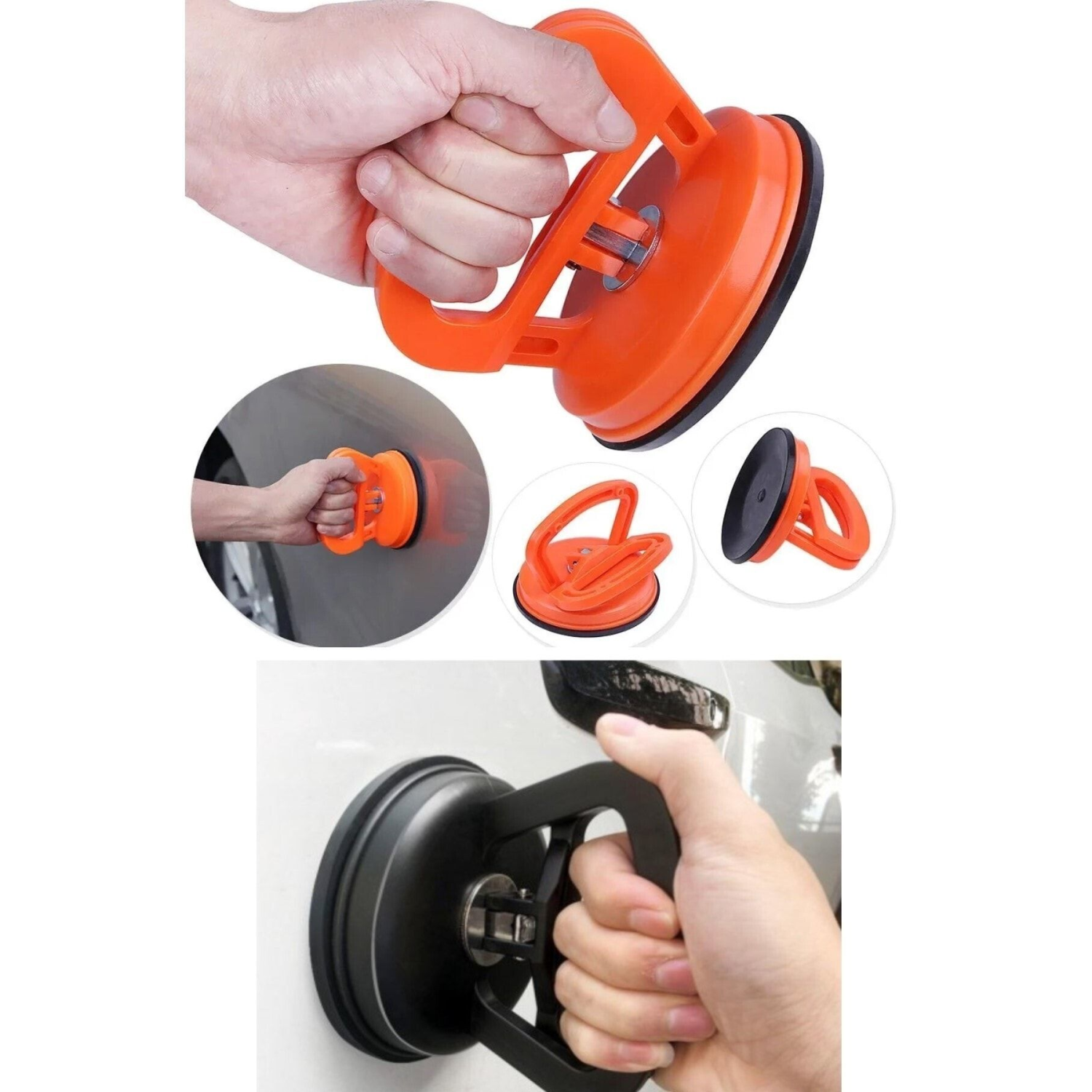 1 Ad Büyük Boy Araba Oto Vakumlu Kaporta Kapı Göçük Çektirme Göçük Çekme Tamir Çekici Güçlü Vantuz